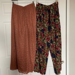 Wide leg resort pants!